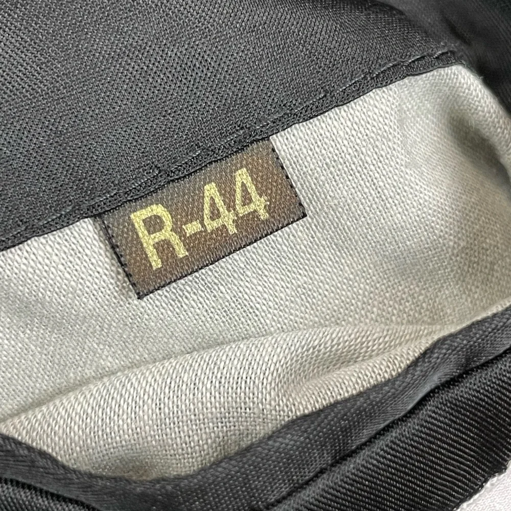 Vintage Gianfranco Ruffini Mens 44R Black Cashmere Blend Blazer PR‎ Macedonia
